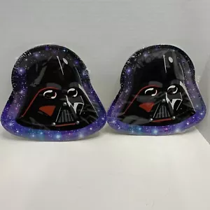 Star Wars Galaxy of Adventures Paper Plates, 7" 2 - 8 Count Packs Darth Vader - Picture 1 of 5
