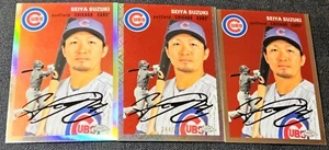 2023 Topps Chrome Platinum /499 Logo Anniversary Seiya Suzuki Refractor #280 - Picture 1 of 2