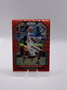 ODELL BECKHAM JR 2020 Panini Prizm RED WAVE #57 BROWNS /149