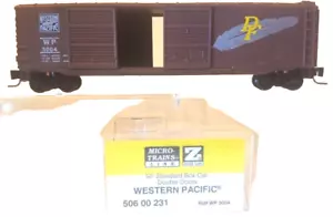 Z MTL 506 00 231 50ft Std Box Car Double Doors Western Pacific WP - Picture 1 of 2