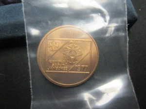 1977 National Jamboree Bronze Coin     NPC4 - Picture 1 of 2