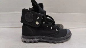Palladium Baggy GS Boots Kids Size 5 Youth Combat Military Urban Streetwear Look - Picture 1 of 4