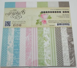 ARTISAN SAFARI EERIE TALE HOME SWEET PATTERNS & SOLIDS 6X6 PAPER PADS GRAPHIC 45 - Picture 1 of 18