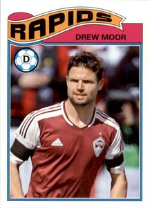 2013 Topps MLS 1978 English Footballer #DM Drew Moor - NM-MT