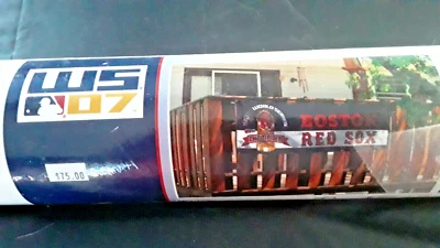 Boston Red Sox 2007 World Series Champion 2ftx6ft Heavy Vinyl Banner Made in USA - Image 1 of 4