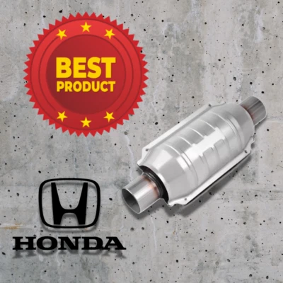 For All Honda High Flow Catalytic Converter Direct Fit Performance - Image 1 of 4