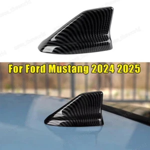 Car Roof Shark Fin Antenna Decal Aerials Cover Trim For Ford Mustang 2024 2025 - Picture 1 of 8