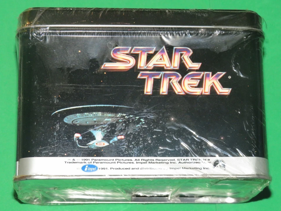1991 Star Trek 25-летие 310 карта заводской набор запечатанный олово W 4 голограммы - Изображение 1 из 4