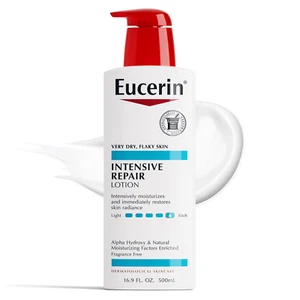Eucerin Intensive Repair Body Lotion for Dry Skin with Alpha Hydroxy, Body - Picture 1 of 12