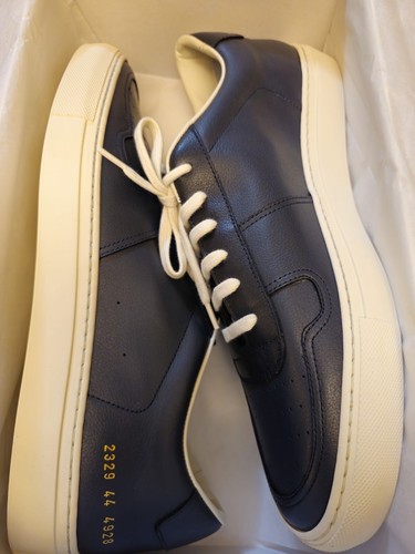 Borsa scatola originale Common Projects BBall Summer Edition taglia navy US11 EU44 lacci