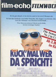filmecho Filmwoche Nr. 15 1990 Kuck´ mal wer da spricht Kirstie Alley Travolta  - Bild 1 von 1