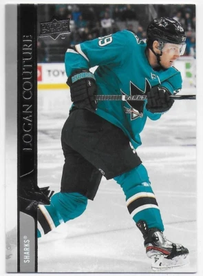 2020-21 Upper Deck #397 Logan Couture - San Jose Sharks - Image 1 of 2