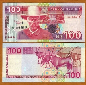 Namibia / Africa, 100 dollars, ND (2003), P-9A UNC - Picture 1 of 1