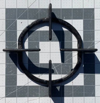 Estufa de gas Dacor ~ Rejilla quemador pequeña única negra 82315BP ~ Original OEM Foto 1 de 4