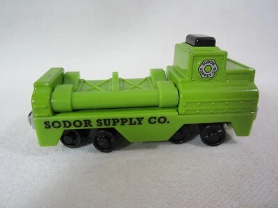 Thomas & Friends Take Along N Play SODOR SUPPLY Co. Diecast Metal Train Car 2009 - Image 1 of 4