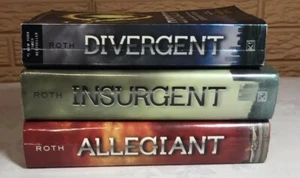 Set/Lot #1-3 Divergent Book Series by Veronica Roth - Complete - Picture 1 of 3
