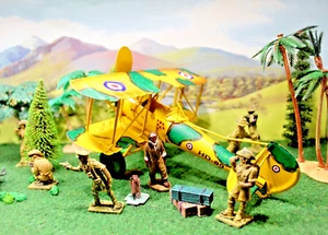 Lone Star Anzac x9+Timpolene pilot+ Biplane +LS Armored car+ Presentation box - Picture 1 of 24