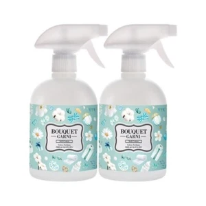 BOUQUET GARNI Fabric Deodorant Soft Cotton 500ml (16.90oz) x 2pcs Fabric Refresh - Picture 1 of 13