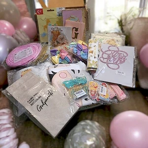 Closeout Box Lot Baby Shower Decorations - Picture 1 of 7