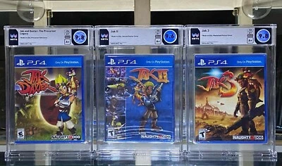 Wata Graded Jak and Daxter Trilogy A+ PlayStation 4 Population 1 Trilogy Set - Image 1 of 4