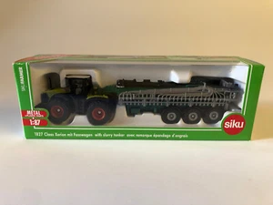 Siku 1827 | Claas Xerion mit Fasswagen | 1:87 / H0 | OVP | Traktor | Bauernhof - Picture 1 of 2