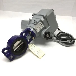 Bernard OA6 Electric 90° Actuator 230VAC w/Sapag Butterfly Valve DN80 Ø3" EPDM - Picture 1 of 9