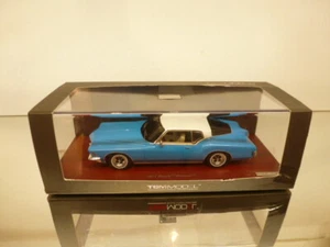 TSM MODEL BUICK RIVIERA 1971 - BLUE 1:43 - VERY GOOD CONDITION IN BOX - Imagen 1 de 8