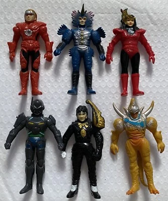 Liveman Boss Set Chogokin popy bioman 3 Sentai Power Rangers Vinyl Bandai 1988 - Image 1 of 4
