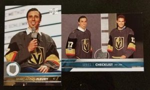 2017-18 Upper Deck Hockey CARDS LOT MARC-ANDRE FLEURY VEGAS +COMBINED S&H - Picture 1 of 1