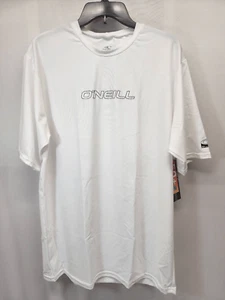 O'Neill 2XL Men's Basic Skins 50+ S/S Sun Shirt White - Picture 1 of 6