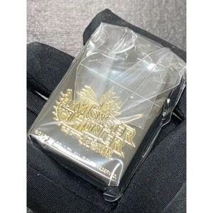 Zippo Monster Hunter Gore Magala Black Gold Laser Engraving Lighter Regular - Picture 1 of 7