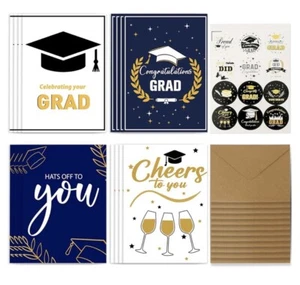 Graduation Cards 2025 Congratulations Grad Card, 12 Pack - Picture 1 of 5