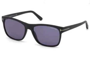 Tom Ford Giulio TF698 02V mattschwarz quadratisch Kunststoff Sonnenbrille Gestell 59-18-145 - Bild 1 von 2