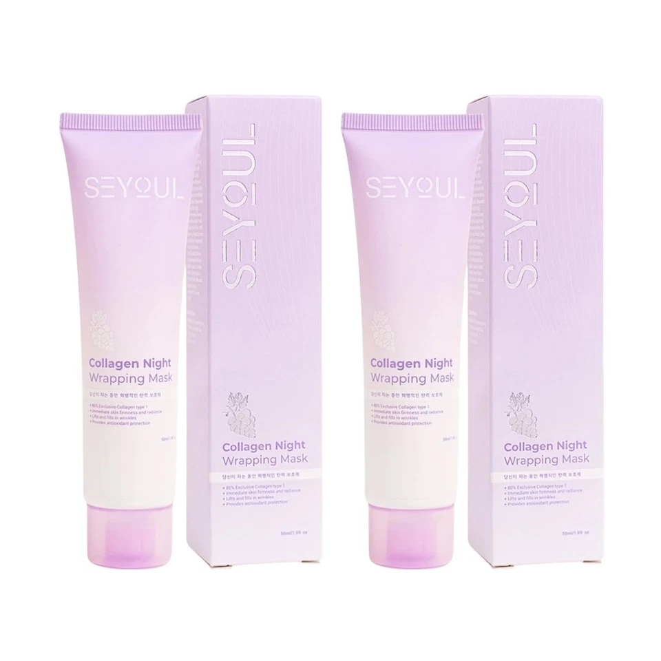 2 SEYOUL Collagen Wrapping Mask Peel Off Face Mask Restores Elasticity Firm 50ml - Image 1 of 4