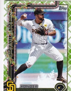 Tarjeta Topps Holiday Plaid Xander Bogaerts 2025 #H65. nrmt-mt - Imagen 1 de 1