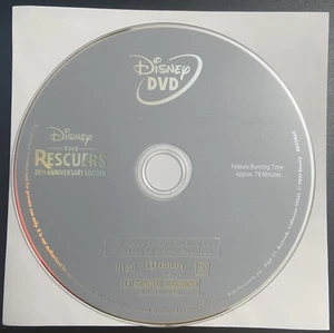 📀NEW THE RESCUERS (35TH ANNIV) (1977) - DVD disc only in white paper sleeve - Bild 1 von 1