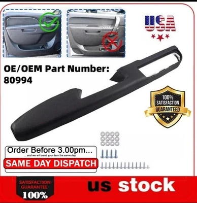 Reparación de reposabrazos de puerta del lado del conductor delantero 80994 para Chevy GMC Tahoe Silverado 10-14 Foto 1 de 4