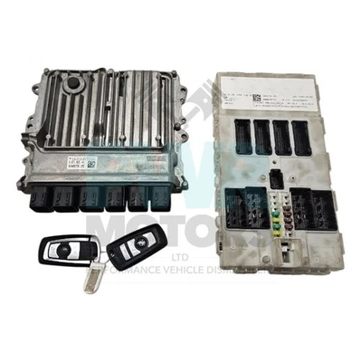 BMW 3 Series F30 330e ECU Kit FEM With Keys 8671965 - Image 1 of 4