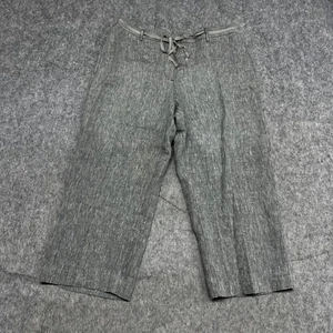 Chicos Leinenhose Damen 3 XL grau Kordelzug Gummibund weites Bein Taschen - Bild 1 von 15