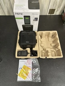 iHome iPL24 iPod iPhone Docking Station Radio Clock Alarm AUX w/Power Cord - Picture 1 of 7