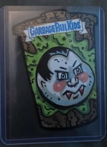 2020 Topps Garbage Pail Kids 35th Anniversary NASTY NICK Jimenez Shaped Sketch - Picture 1 of 2