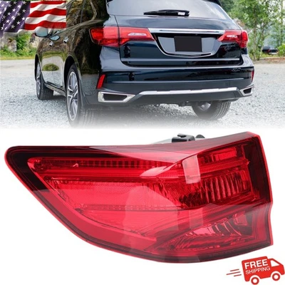 For 2014-2020 Acura MDX Outer LED Tail Lights Brake Lamps Left Side US - Image 1 of 4