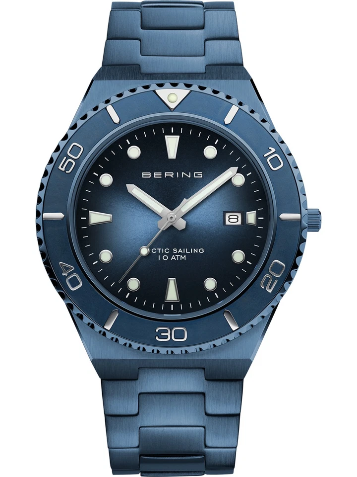 Bering 18940-797 Classic Sport Mens Watch 40mm 10ATM