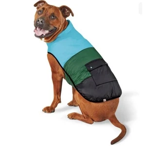 Lego Collection Hunde Steppjacke blau/grün - M - Bild 1 von 2