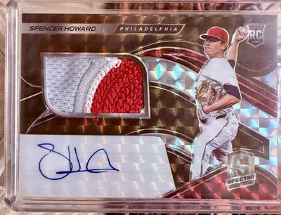 2021 Chronicles Spectra Spencer Howard Patch Auto /10 - Image 1 of 3