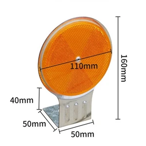 Reflective Driveway Marker, Road Marker, Round Road Sign, Lane Reflector for - Picture 1 of 7