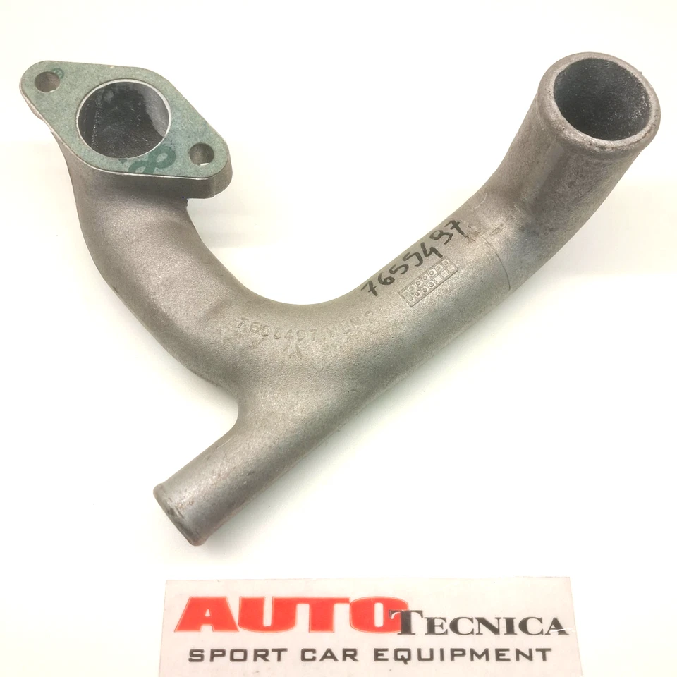 TUBO RIGIDO POMPA ACQUA ALLUMINIO 7655497 FIAT CROMA LANCIA THEMA KAPPA ORIGINAL Foto 1 de 4