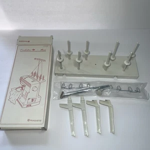 Husqvarna Viking 8 Spool Thread Rack Orchidea, Rose, #1+ used - Picture 1 of 6