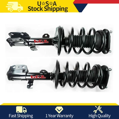 FCS Pack of 2 Front Complete Struts and Coil Springs For 2003-2008 Pontiac Vibe - Image 1 of 4