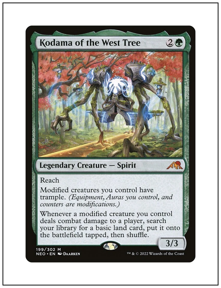1x Kodama of the West Tree, Magic the Gathering MTG NM - Image 1 of 1